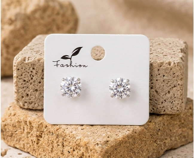 Crystal Stud Earrings